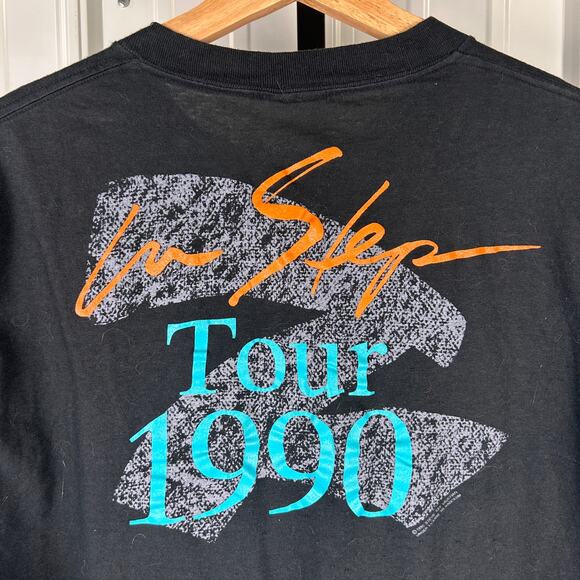 Stevie Ray Vaughan In Step 1990 Tour Large Official Merch Tee - Picture 5 of 5
